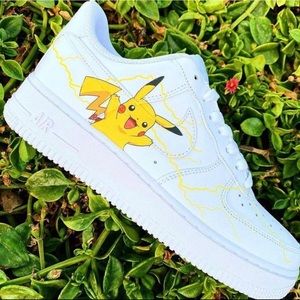 Air force 1 custom pikachu